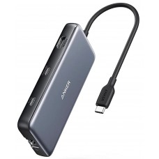 USB-хаб Anker 555 PowerExpand 8-in-1 100W PD 10Gbps USB-C Data Hub (A83830A3)